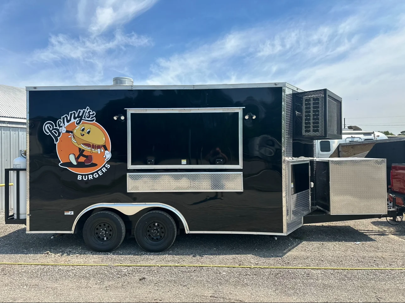Hot dog cart for local catering events in Ocala Florida